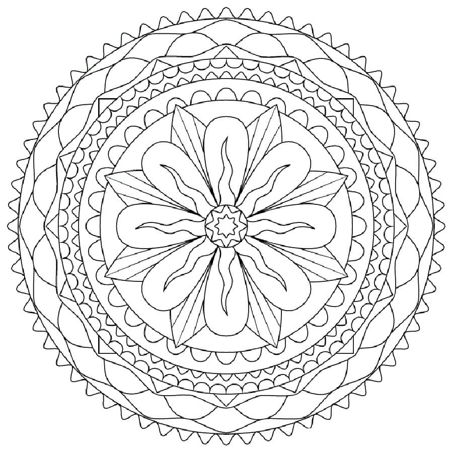 Mandalas Abstraits 65